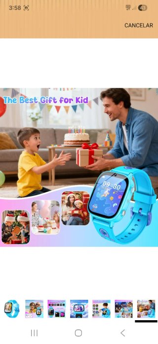 Reloj Inteligente Infantil Azul/Morado nuevo preci