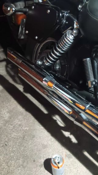Honda Black widow Vt750 shadow