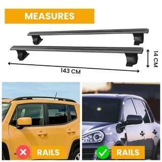 Barras Techo Coche MAGIC SELECT Universales
