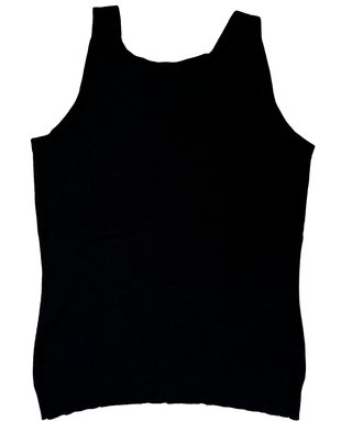Chaleco de punto Hoss Intropia negro XS Vintage