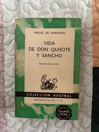 Miguel de Unamuno Vida de son quijote y sancho