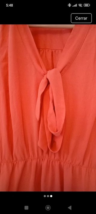 Vestido Etam Naranja