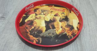 Lote 3 Bandejas y Cubitera Coca Cola Vintage