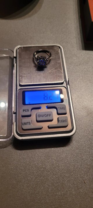 Anillo Oro Blanco 18kl Diamante