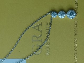 Gargantilla Plata Moissanite