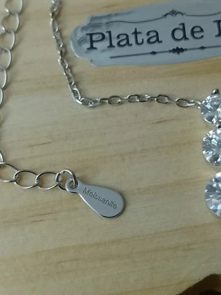 Gargantilla Plata Moissanite