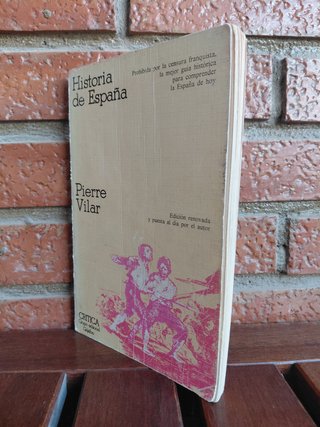 Historia de España. Pierre Vilar