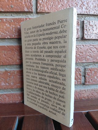Historia de España. Pierre Vilar