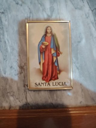 Lote 5 retratos religiosos Vírgenes