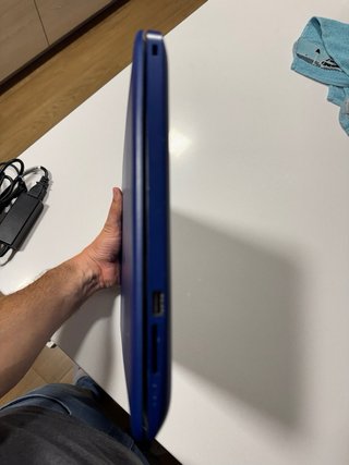 Ordenador portátil HP Negro/Azul