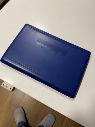 Ordenador portátil HP Negro/Azul