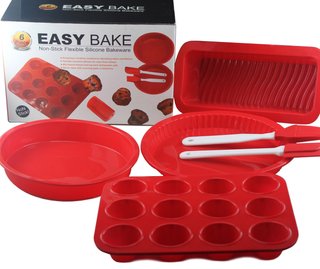 Moldes de silicona para tartas y pasteles