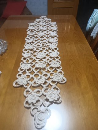 Juego Manteles Ganchillo Volsa