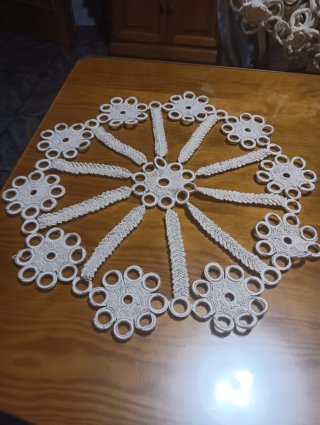 Juego Manteles Ganchillo Volsa