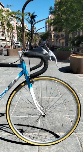 Bicicleta carretera Orbea Clásica + candado