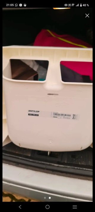 Trona Ikea Antilop Blanca