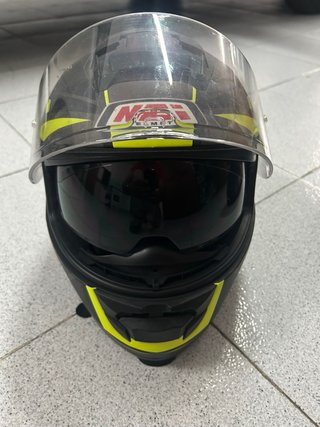 Cascos NZI Negro y Amarillo