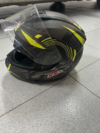 Cascos NZI Negro y Amarillo