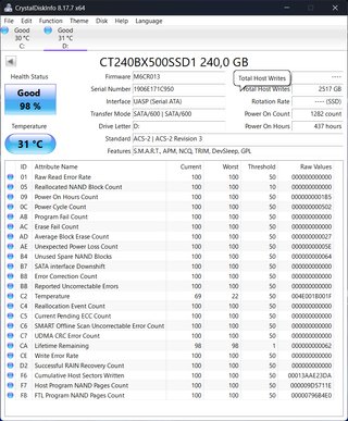 Disco Duro SSD Crucial BX500 240GB