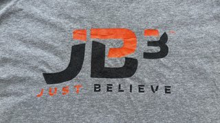Camiseta Nike JBB Gris Naranja