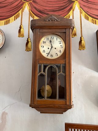 Reloj de pared madera maciza péndulo