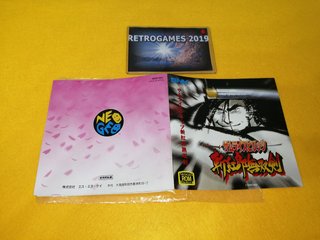 Neo Geo AES SAMURAI SPIRITS 3 Neogeo AES SNK.