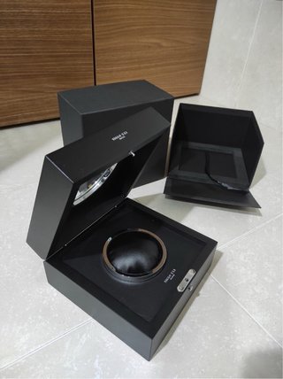 Caja Exhibición Reloj Lujo SIGLO XXI Negra