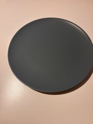 Lote de 6 Platos Ikea Fargklar Azul Grisáceo Mate