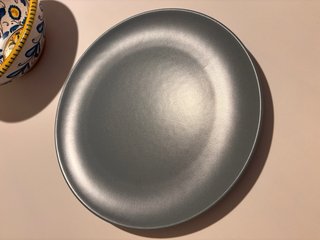 Lote de 6 Platos Ikea Fargklar Azul Grisáceo Mate