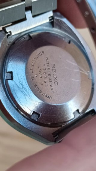 Seiko Bullhead Speedtimer JDM 6138-0040