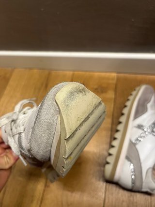 Scarpe Munich Donna Bianco Argento