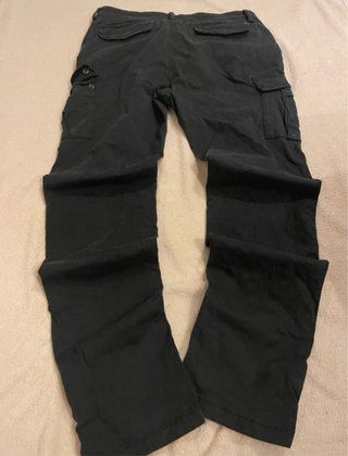 Napapijri Cargo Pants Uomo Neri L Straight Fit