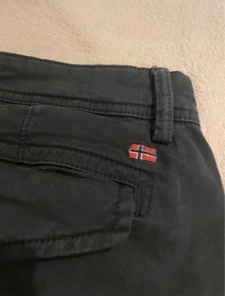 Napapijri Cargo Pants Uomo Neri L Straight Fit