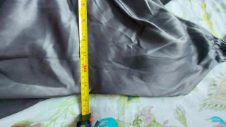 Vestido plateado con pedrería