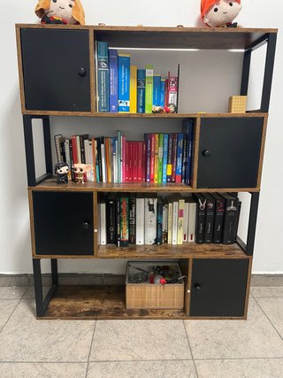 Estantería Modular Madera y Metal