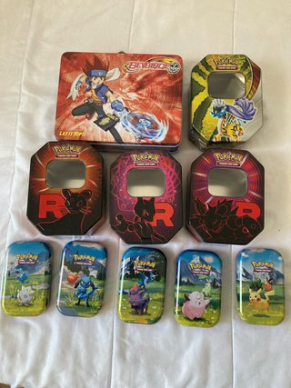 Cajas metálicas Pokémon