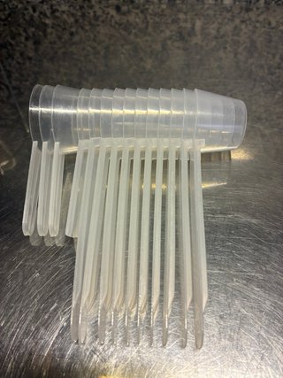 25 Vasos Medidores Plástico con y sin Marca