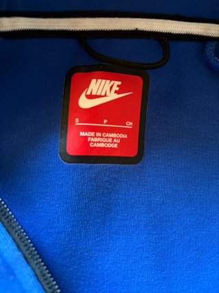 Sudadera Nike Tech Azul