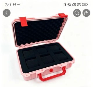 Valigetta porta orologi 6 posti