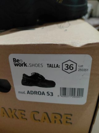Zapatos de seguridad B-BASIC Talla 36