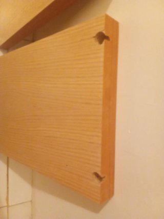 Baldas de madera (3 unidades)