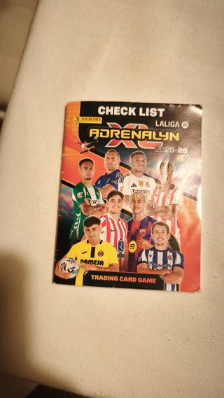 Cromos Adrenalyn XL LaLiga 25/26 Panini