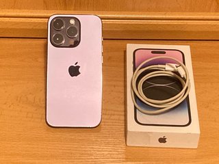 iPhone 14 Pro 256 GB color violeta 85% de batería
