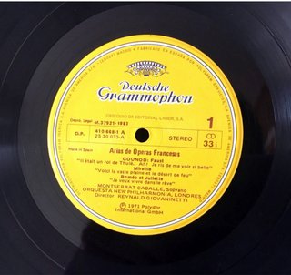 Vinilo Montserrat Caballé - Arias de Óperas France