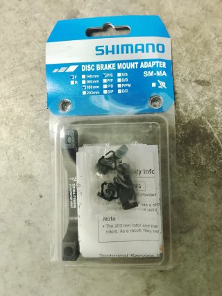 Adaptador Freno Disco Shimano SM-MA 180mm