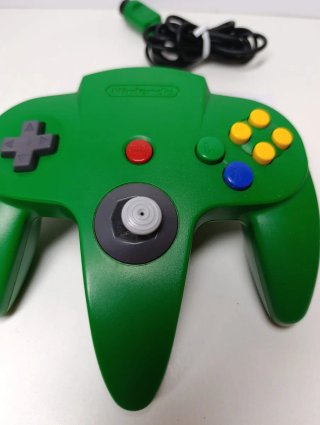 Mando original Nintendo 64 verde