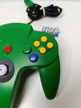 Mando original Nintendo 64 verde