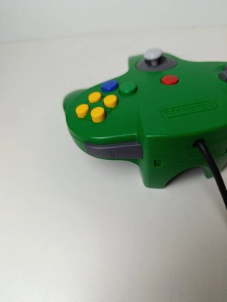 Mando original Nintendo 64 verde