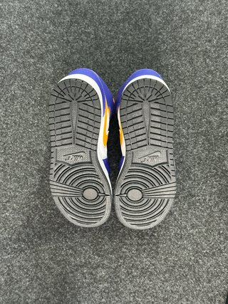 Nike Jordan 1 Mid 38 Lakers