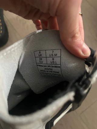 Dr. Martens 39 Bianco Platform